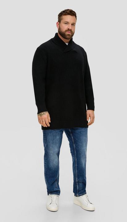 Produktbild s.Oliver Strickpullover Strickpullover aus Wollmix (XXL)