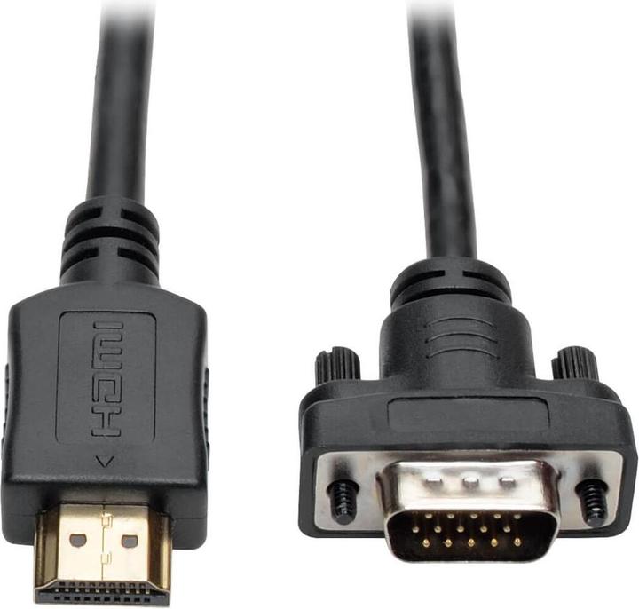 Produktbild Eaton HDMI to VGA Active Adapter Cable HDMI to Low-Profile HD15 M/M 3ft. 0.9m (0.91 m)