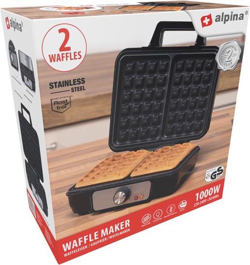 Actual product image alpina Waffle maker 230V 1000W