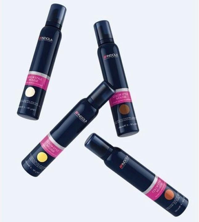 Actual product image Indola Profession Colour Style Foam 200ml Middle Blonde (200 ml, Foaming agent)
