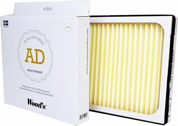 Actual product image Wood's Active ION-HEPA Filter AD20 und AD30 (1 x)