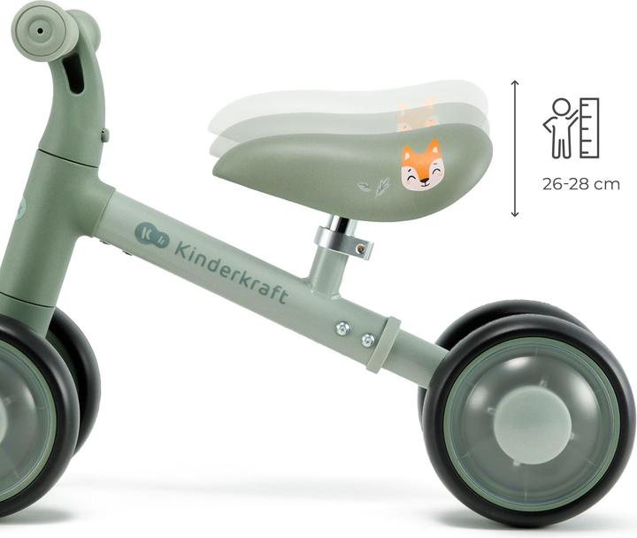 Produktbild KinderKraft mini balance bike CUTIE FLASH Green