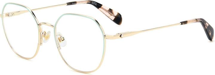 Produktbild Kate Spade Madisyn/G Damen Gold Blau Geometrische Brille 52