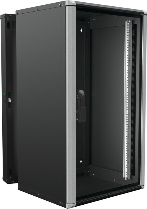 Produktbild Enoc Wandschrank 21HE 3tlg. sw 19"600x600x1067mm Wr2 21-66-S (21 HE, 19 Zoll Rack)