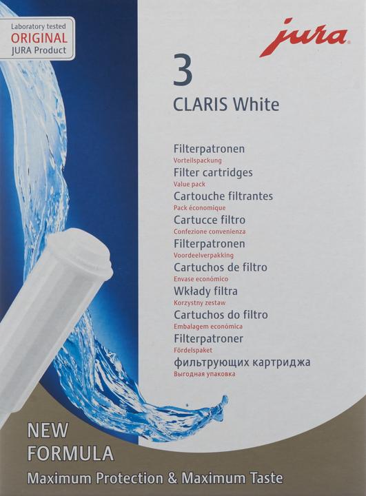 Actual product image Jura CLARIS White filter cartridge set of 3 for IMPRESSA C5 (3 x)