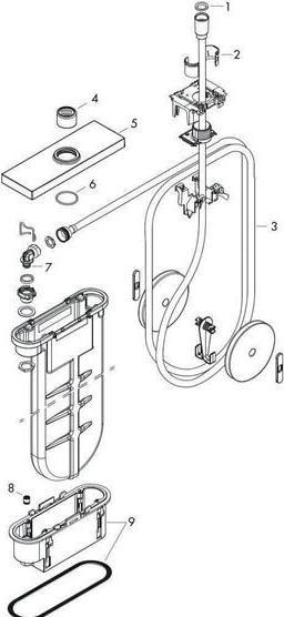 Produktbild hansgrohe HG Fertigmontageset sBox eck Wannen-/Fliesenrandmontage mattweiss