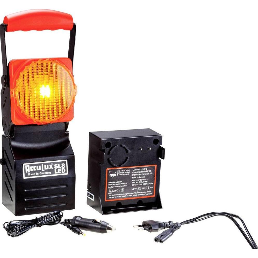 AccuLux, Arbeitsleuchte, Arbeitsleuchte Schwarz, Rot 45 (200 lm)