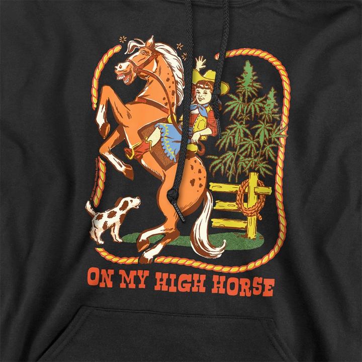 Produktbild Steven Rhodes On My High Horse Kapuzenpullover (XL)