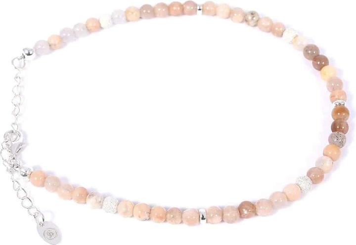 Image du produit Balibay Flielia (Pierre du soleil, Pierre de lune, Pierre précieuse, Or 14 carats, 22 cm)
