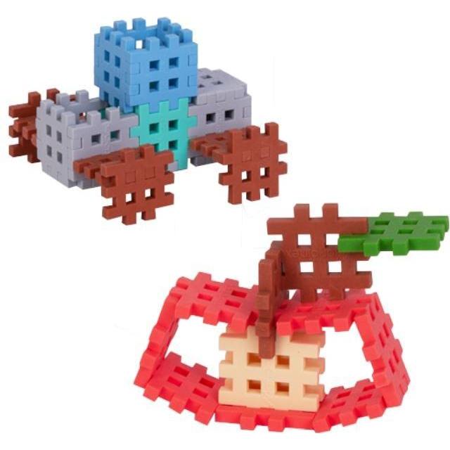 Thumbnail - Marioinex Waffel Mini Pastell Bausteine 70 Stück