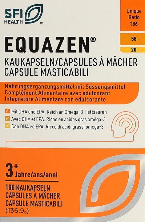 Produktbild Equazen IQ Equazen Kaukapseln/Capsules à mâcher/Capsule masticabili Ds 180 Stk (180 Stück, Tabletten, 190 g)