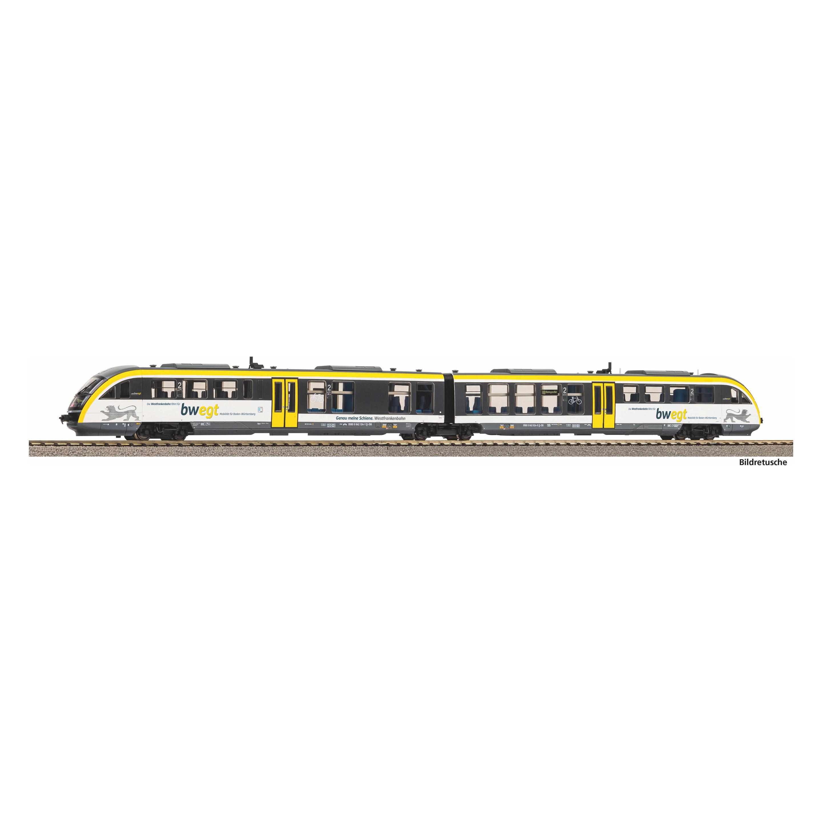 Piko Dieseltriebwg. Desiro bwegt DB AG Ep VI DC (Spur H0) (52979)