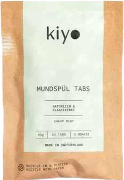 Image du produit Kiyo Natural Recharge de pastilles pour bains de bouche Kiyo Sharp Mint, 93 pièces (Bains de bouche)