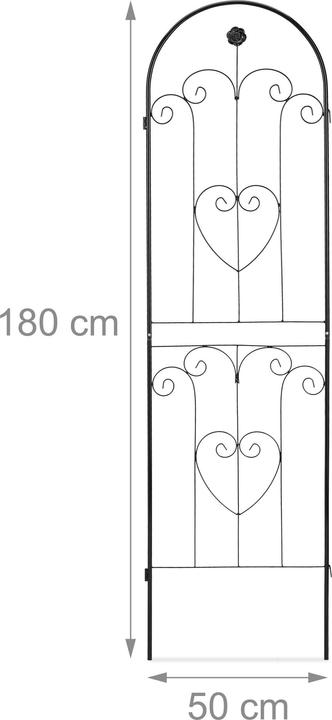 Actual product image Relaxdays 2x trellis (2.50 cm, 51 cm)