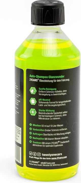 Produktbild 21cars Glanzklar (500 ml)