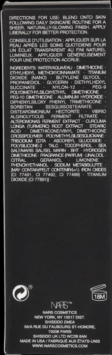 Actual product image NARS Cosmetics Pure Radiant Tinted Moisturizer (Alaska)