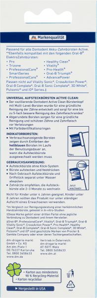 Produktbild dm Dontodent Aufsteckbürsten Active Clean (1 x)