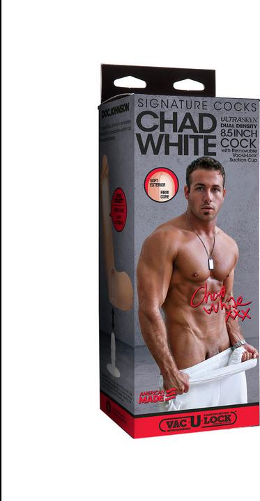 Image du produit Doc Johnson Chad White 8.5 Inch ULTRASKYN Cock