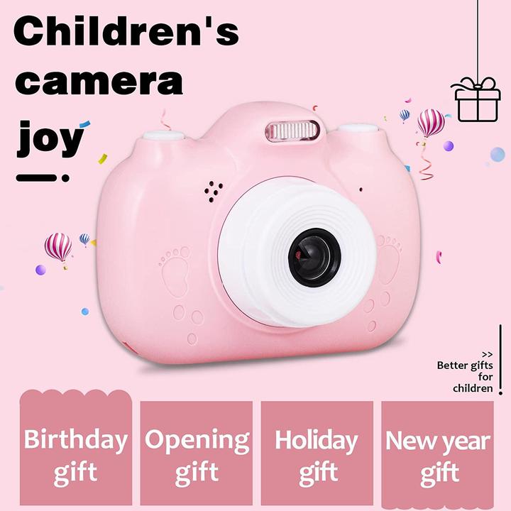 Actual product image Supbro Kids Camera Touchscreen Pink