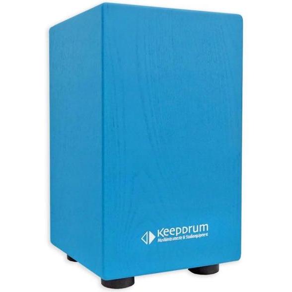 Thumbnail - keepdrum DC1M BL Junior Cajon Blau mit Sitz-Pad (Cajon), Perkussion, Blau