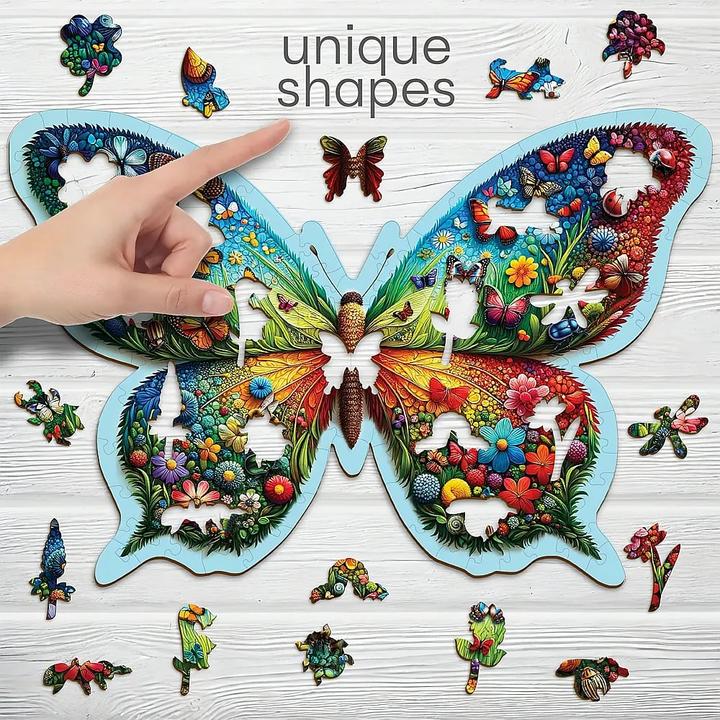 Immagine prodotto WoodenCity Colorful Butterfly (150 pezzi)