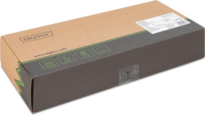 Produktbild Digitus 1HE 8-Port 10" Cat6 geschirmt schwarz