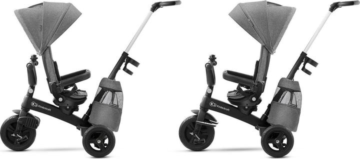 Actual product image KinderKraft EasyTwist Platinum grey