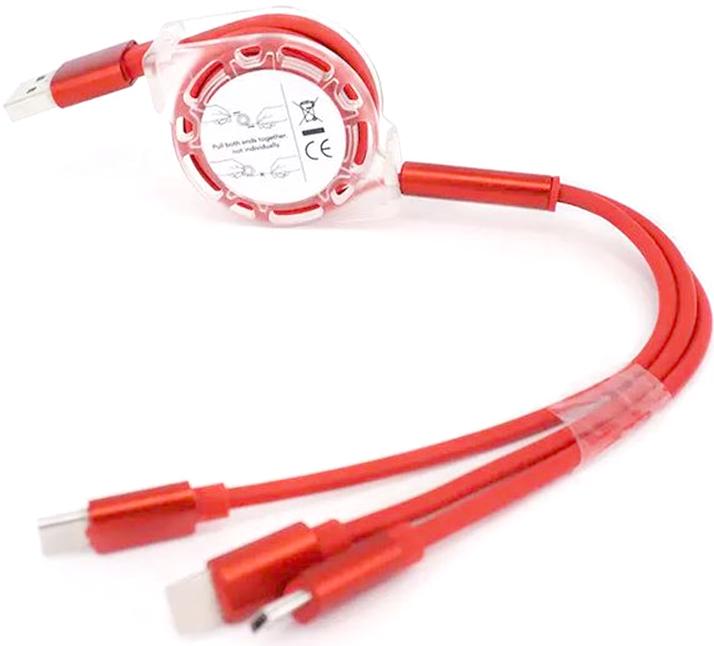 Produktbild PhoneLook 3 in 1 Multi-Anschluss Ladekabel (1 m, USB 2.0)