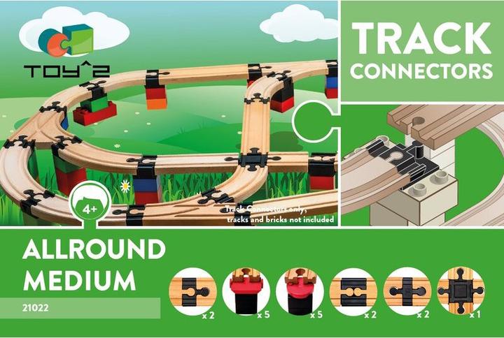 Actual product image Toy2 Track connectros - Allround - Medium
