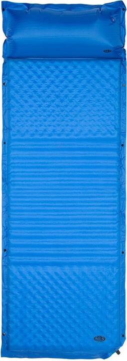 Actual product image Nils Self-inflating mattress with cushion NC4001, blue