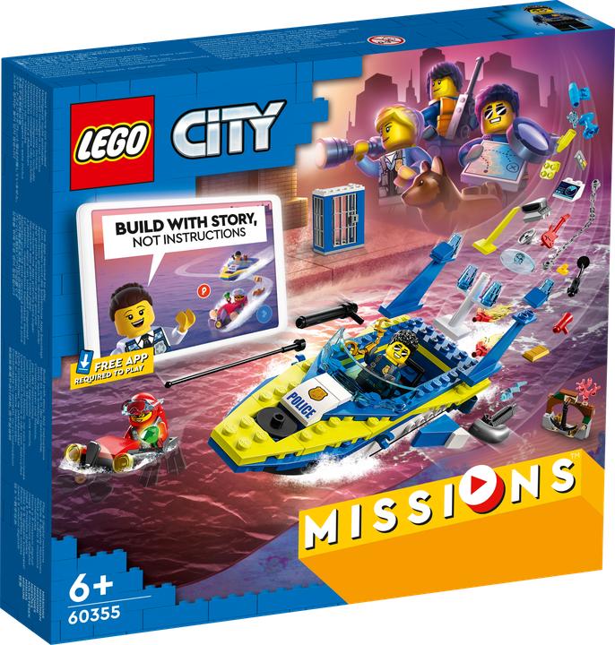 Immagine prodotto LEGO Missioni investigative della polizia acquatica (60355, LEGO City)