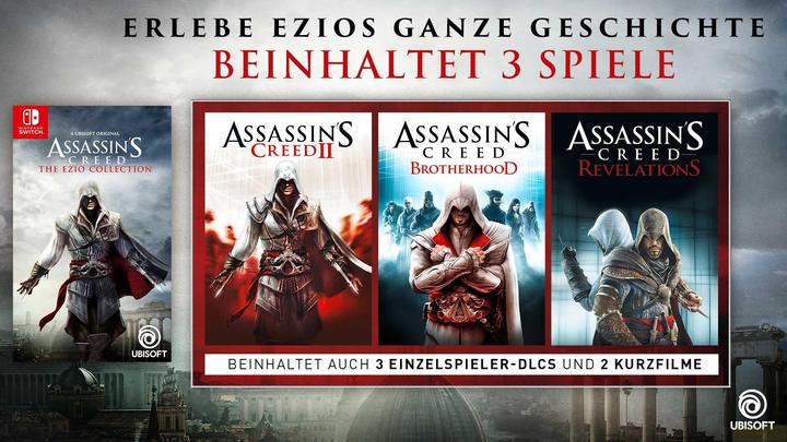 Image du produit Ubisoft Assassin's Creed : The Ezio Collection (Switch Lite, Switch OLED, Switch, Multilingue)