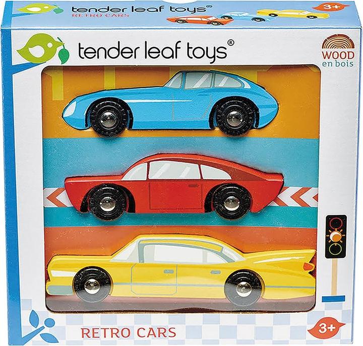 Actual product image Tender Leaf Toys Car retro