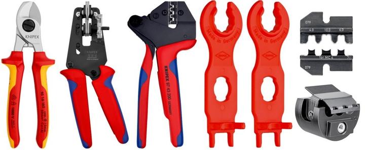 Image du produit Knipex Mallette à outils pour le photovoltaïque (7 pièces)