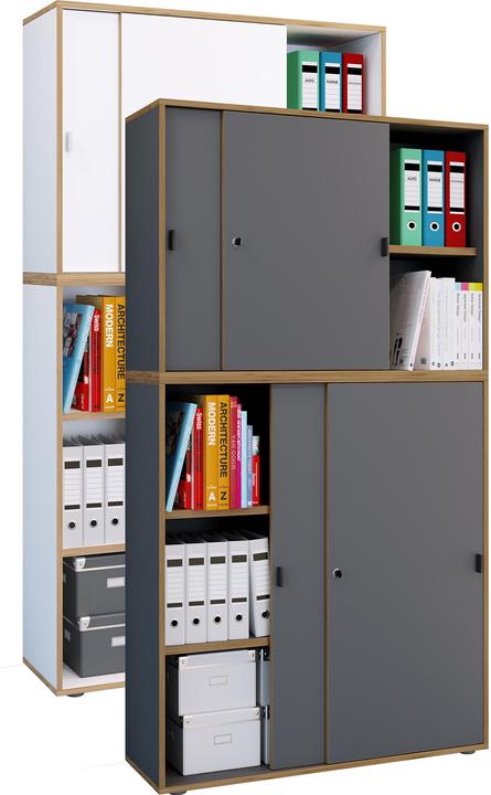 Produktbild VCM Büroschrank Schiebetüren Salia 5f B100