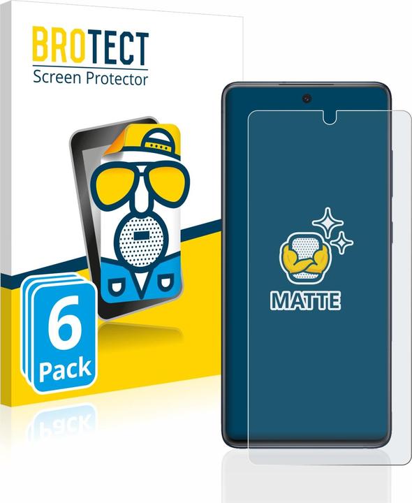 Actual product image BROTECT Anti-glare screen protector matt (6 Piece, Samsung Galaxy S20 FE)