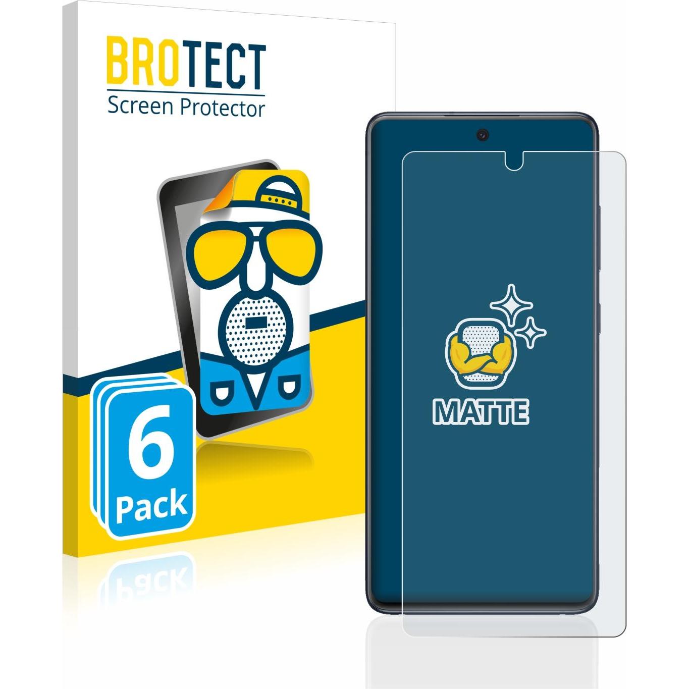 Thumbnail - BROTECT Entspiegelungs-Schutzfolie Displayschutz Matt (6 Stück, Samsung Galaxy S20 FE), Smartphone Schutzfolie, Grau