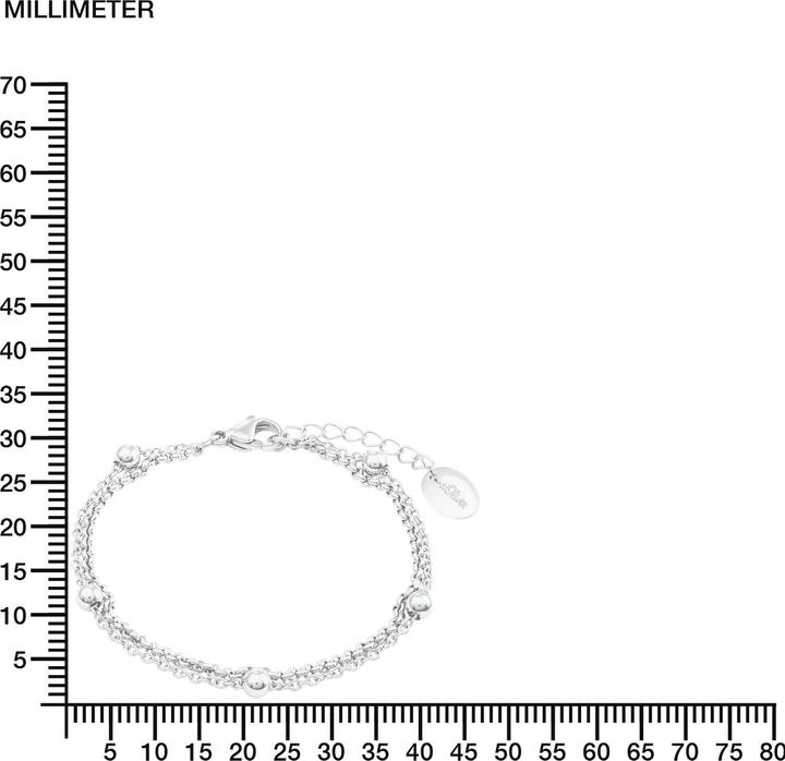 Produktbild s.Oliver Armband (20 cm, Edelstahl)