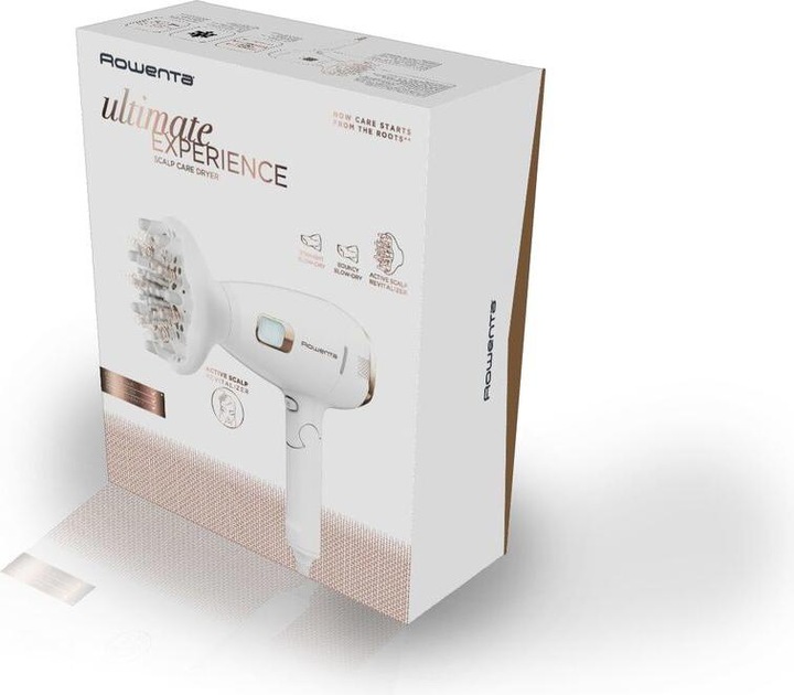 Actual product image Rowenta Ultimate Experience CV9240F0 hair dryer copper