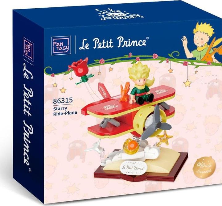 Actual product image Pantasy Der kleine Prinz Starry Ride Bauset Plane 14 cm