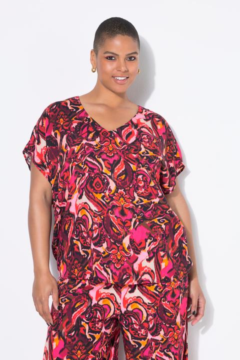 Produktbild Studio Untold Blusenshirt, oversized, Alloverprint (54)