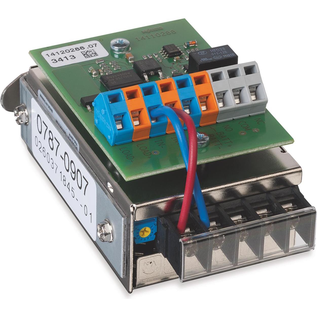 Wago, Quadro elettrico portatile, Unità di alimentazione su guida top-hat (guida DIN)