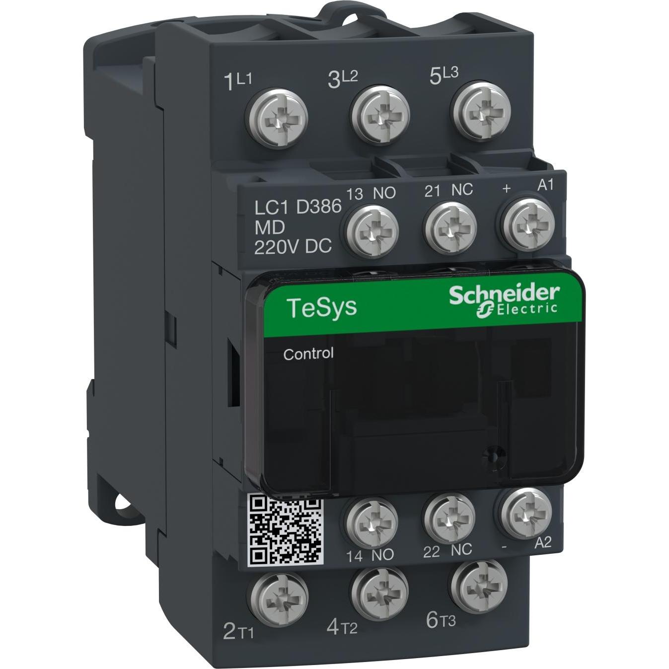 Schneider Electric Leistungsschütz LC1D386MD, Relais