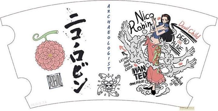 Actual product image ABYstyle One Piece Tazza 400ml: Nico Robin (400 ml, 1 x)