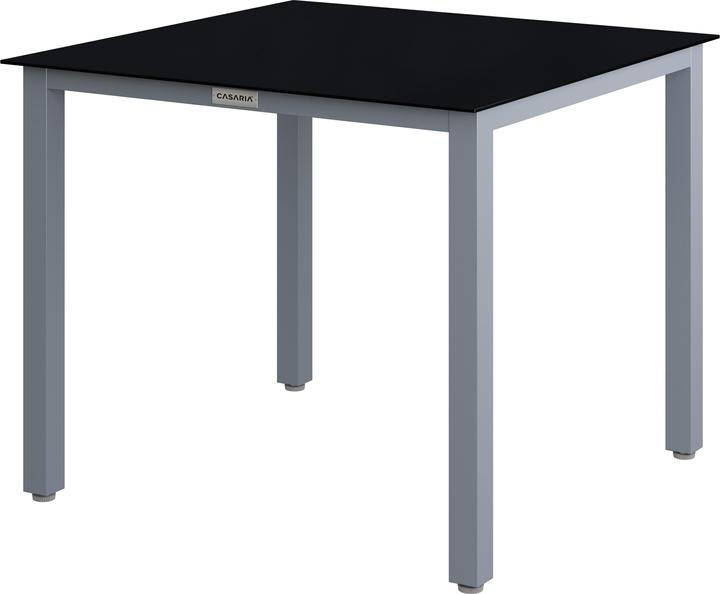 Produktbild Casaria Aluminium Gartentisch (90 x 90 x 73 cm)