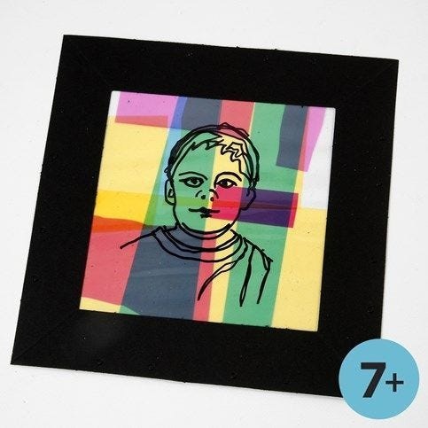Image du produit Creativ Company Cellofaan Film Vellen Gekleurd, A4, 100pcs. (100 x)