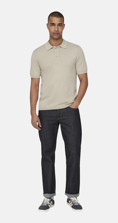 Actual product image Only & Sons Regular fit polo collar pullover polo (XL)