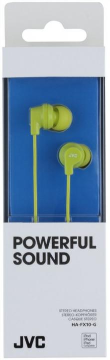 Actual product image JVC HAFX10HE Headphones (Intercom, NIE, Grey) (Cable)