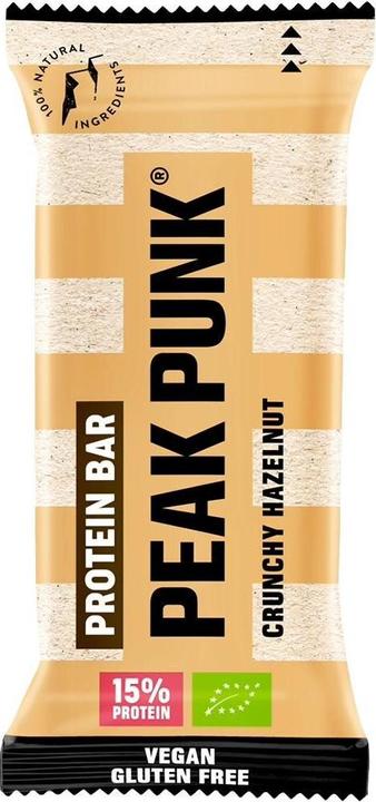 Produktbild Peak Punk Bio Protein Bar (Haselnuss, 12 Stk., 55 g)
