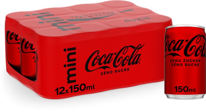 Actual product image Coca Cola Zero (12 x 15 cl)